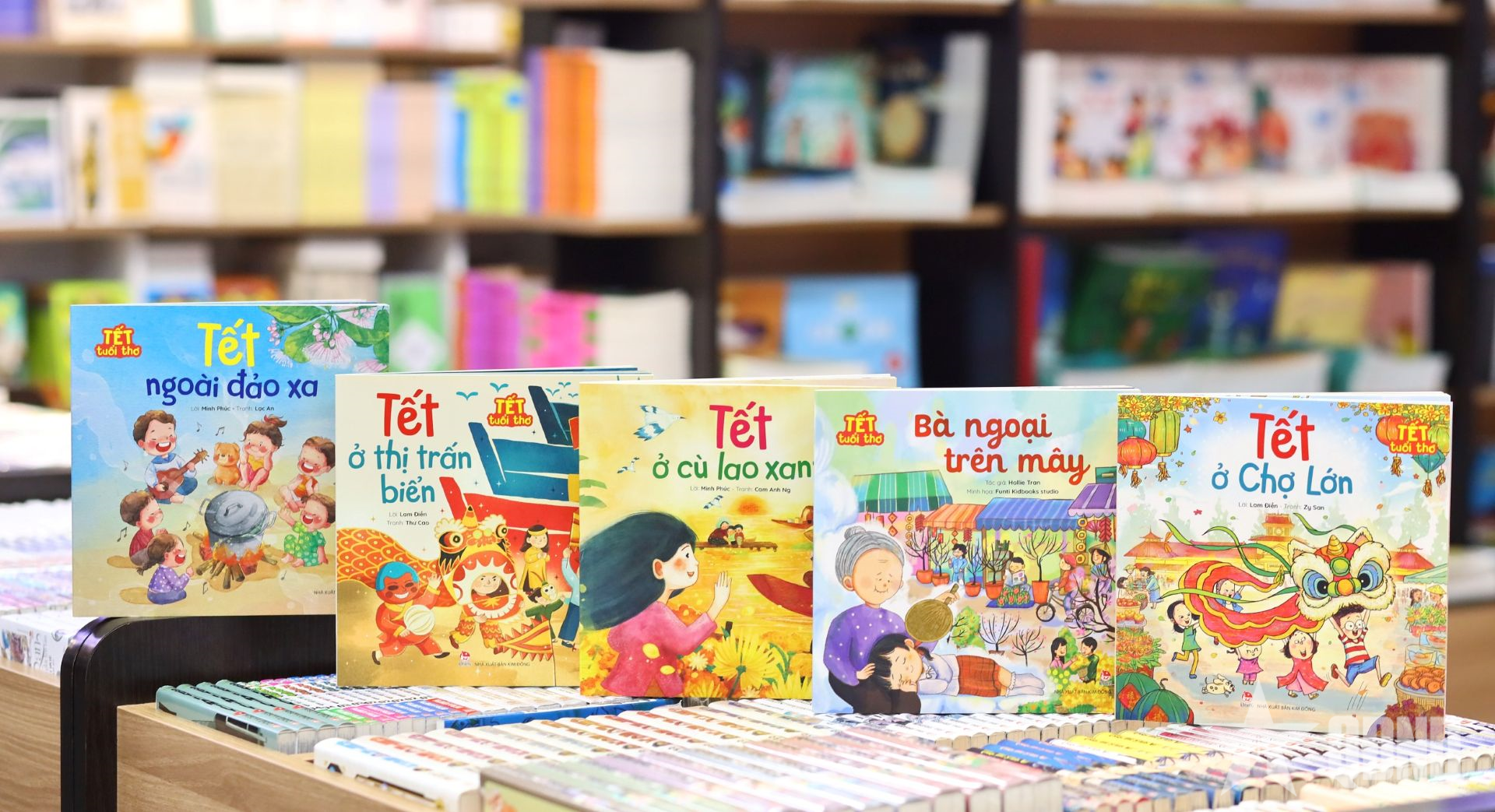 Nhà xuất bản Kim Đồng ra mắt nhiều ấn phẩm sách Tết đặc sắc